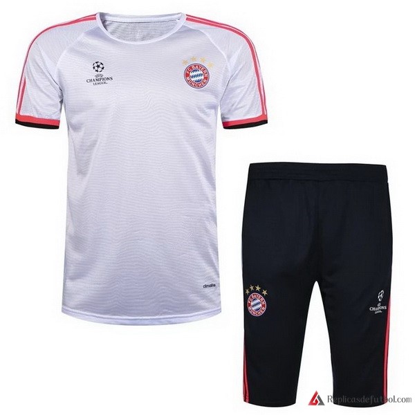 Camiseta Entrenamiento Bayern Munich Conjunto Completo 2017-2018 Blanco